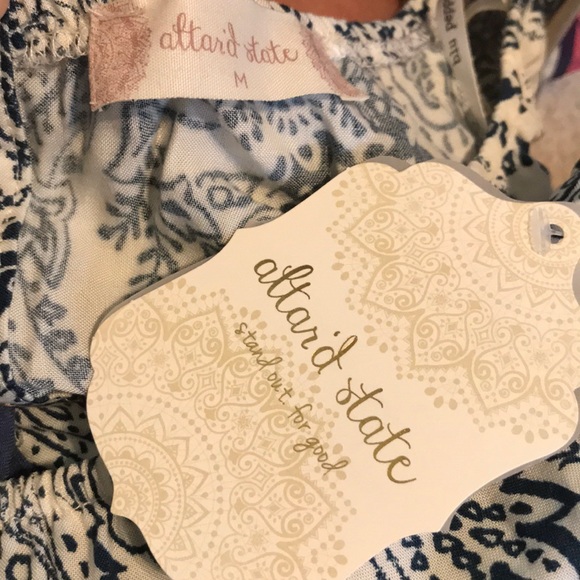 Altar’d State Patterned Romper - Picture 3 of 3